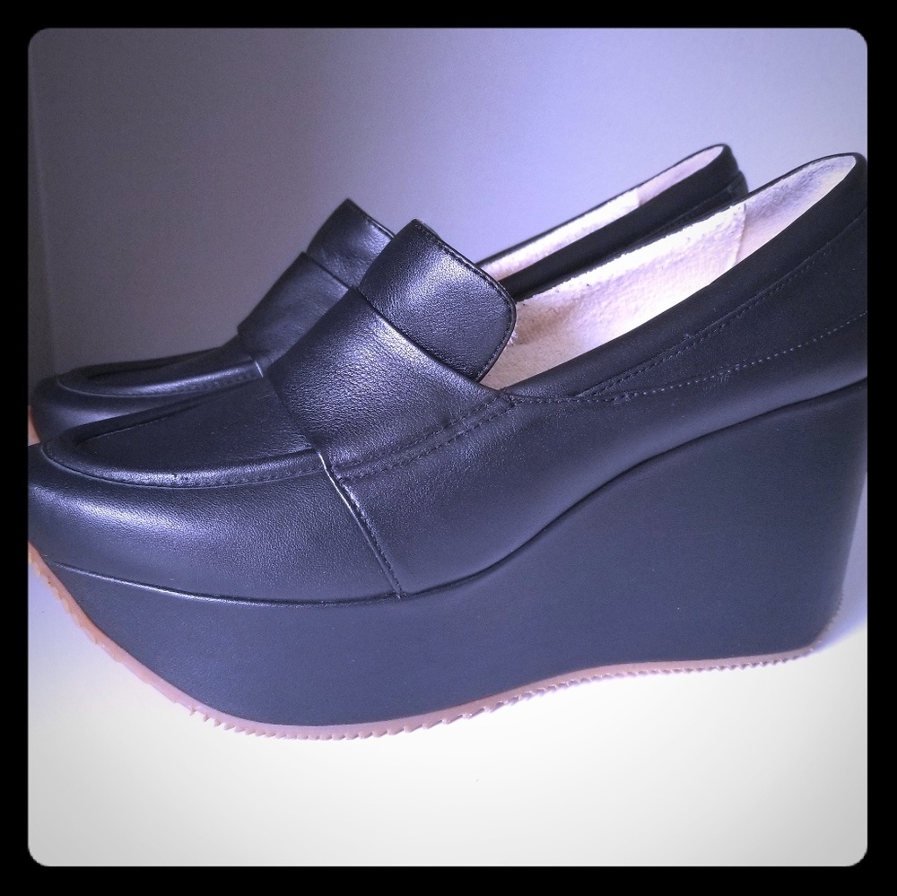 Calvin Klein brand new platform shoes
